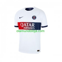 Camisola Paris Saint-Germain Mbappé Kylian 7 Criança Equipamento Segundo 2023-2024 Manga Curta